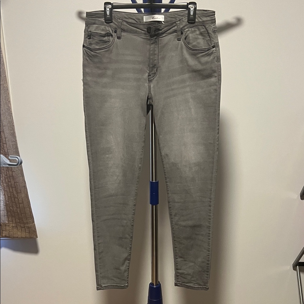 KanCan Women's Skinny Jeans in Charcoal